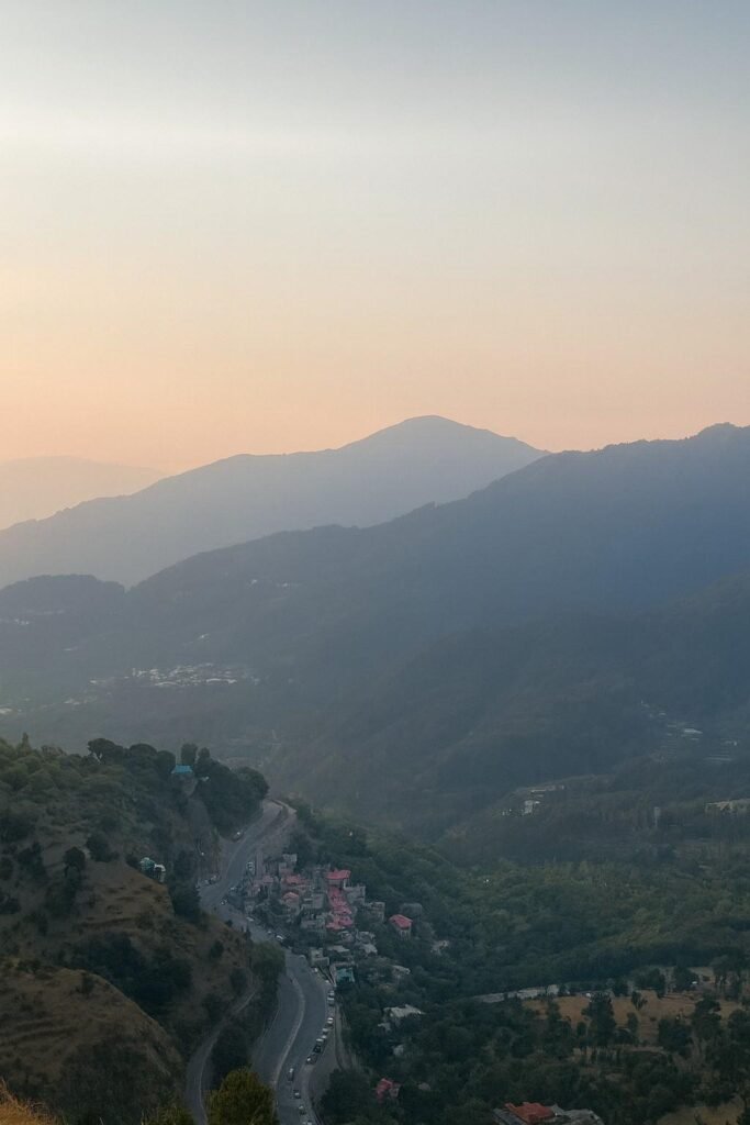 View Of Solan From Karol Treck