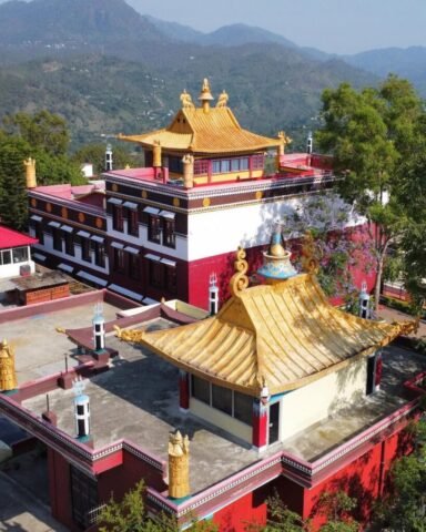 View From Buildings Of Monastery