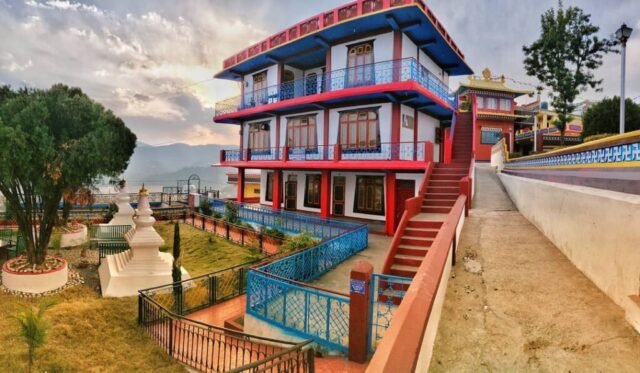 Lawn Area in Bon Monastery