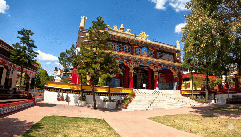 Bon Monastery Dolanji Solan, View from Bon Monastery Hilltop