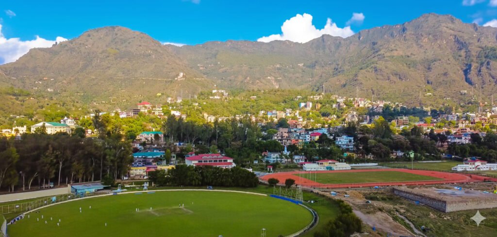 Luhnu Ground Bilaspur Himachal Pradesh Beautiful View
