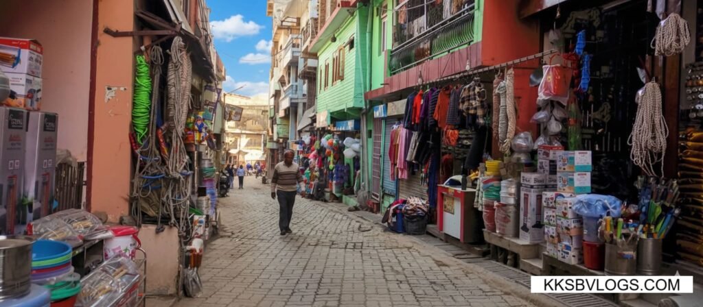 Local Market In Kandaghat, Solan