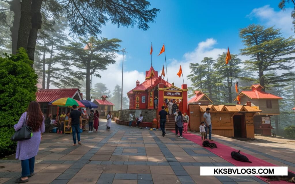 Jhakhu Hanuman Temple View