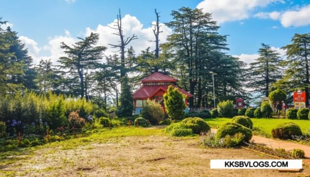 Garden Area View in Jhakhu Hanuman Temple Garden Area View