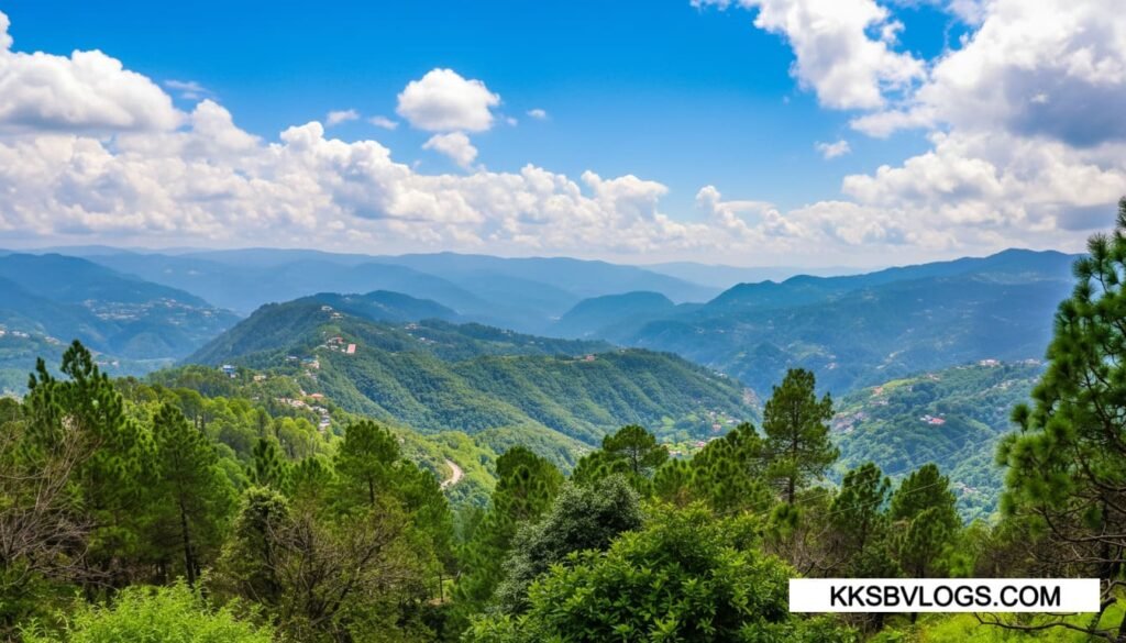 Outstanding hill views From Tara Devi temple