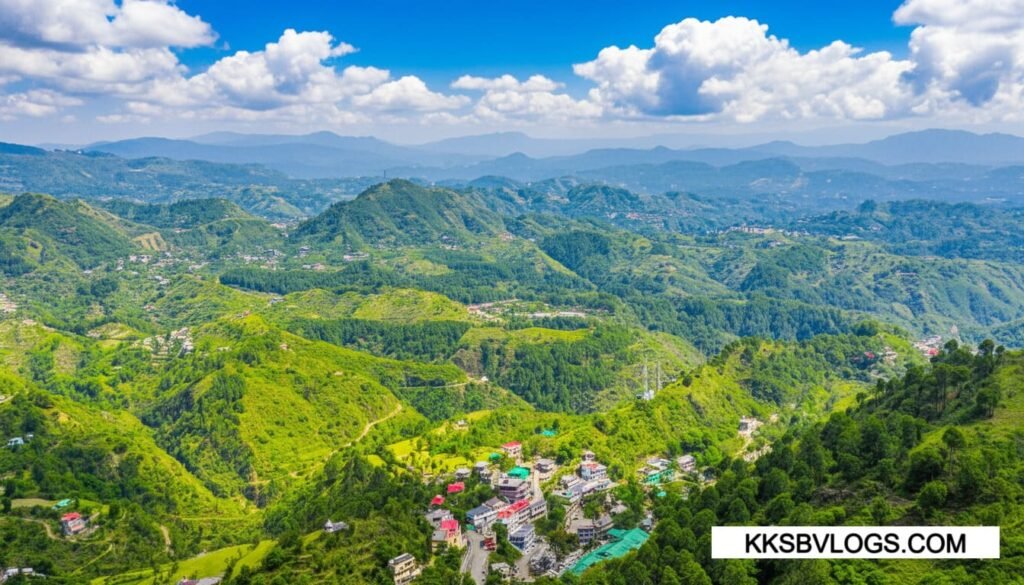 Paranmomic View Of Arki From Lutru Temple Arki
