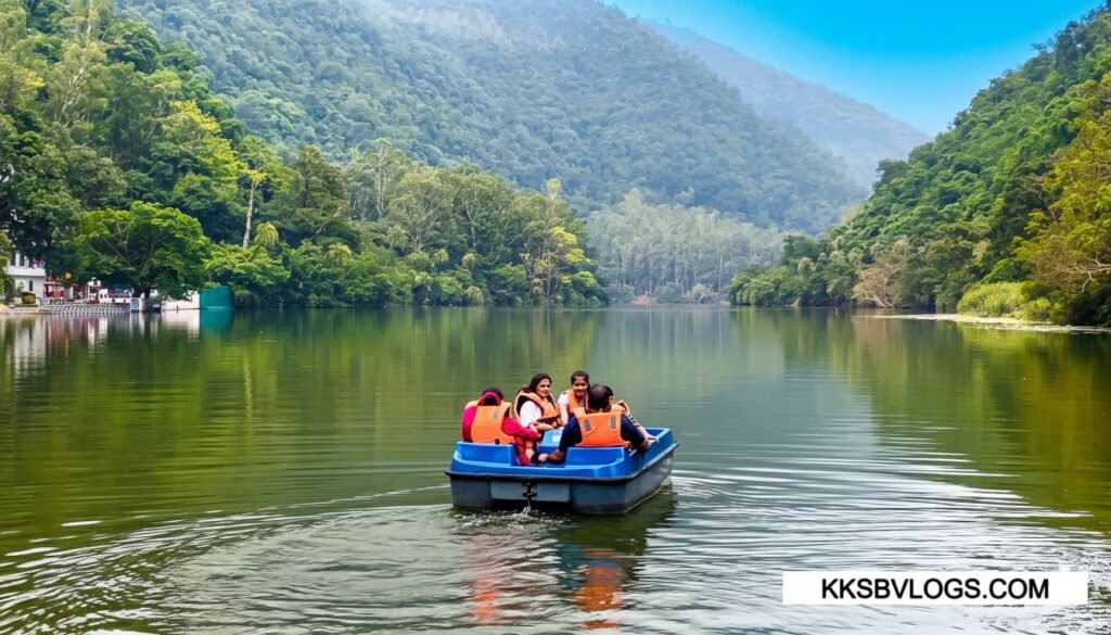 Boating in Renuka Temple