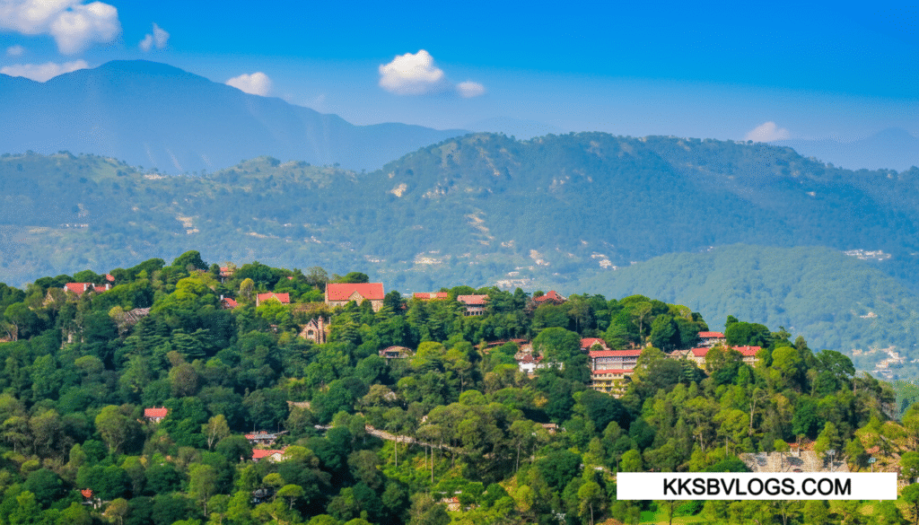 Hill View From Kasauli Himachal Pradesh
