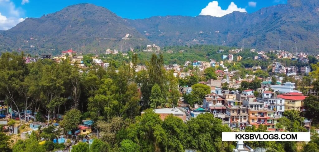 Hill View From Luhnu Ground Blaspur Himachal Pradesh