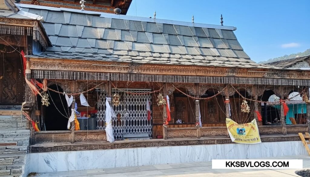 Temple Wooden Architecture & Natural Setting