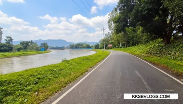Yamuna river near Gurdwara Paonta Sahib view of Yamuna river near Gurdwara Paonta Sahib