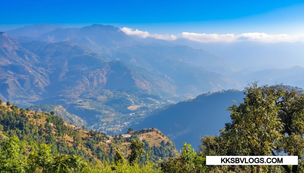 Visible Hills From Dharon Ke dhar Fort