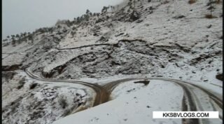 Shillai Town snowfall in shillai region or himachal pradesh