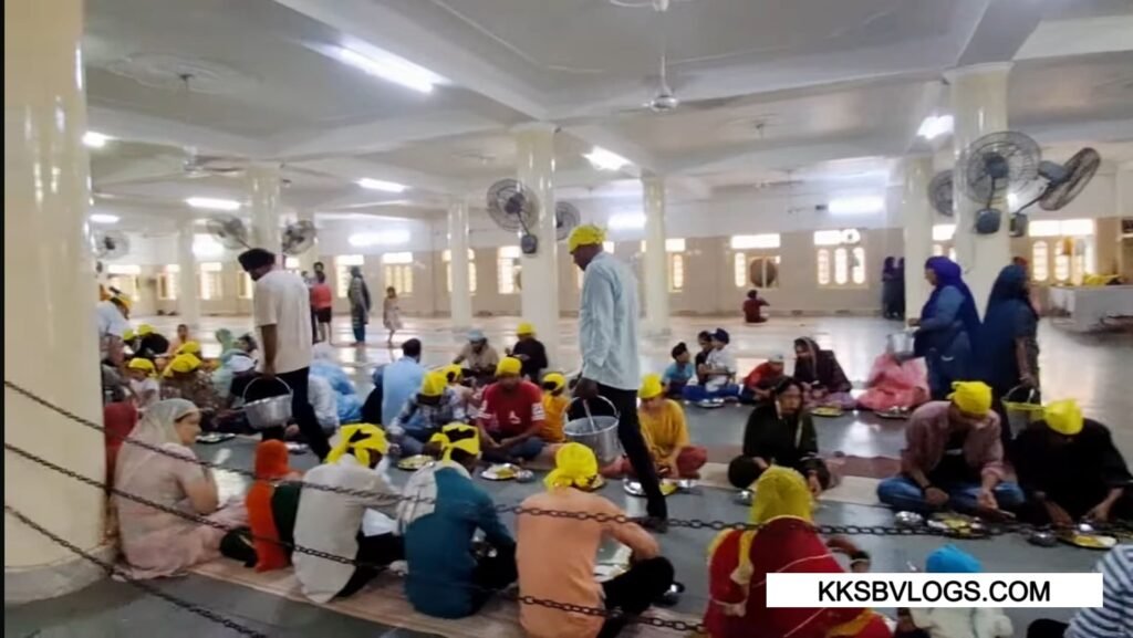 Langar Hall & Community Service in gurudwara paunta sahib