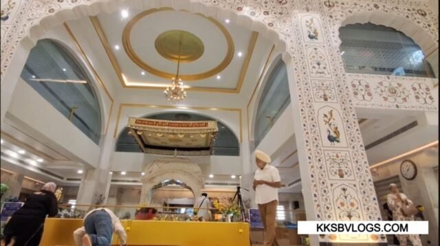 Inside the Gurdwara Inside the Gurdwara Paonta Sahib view