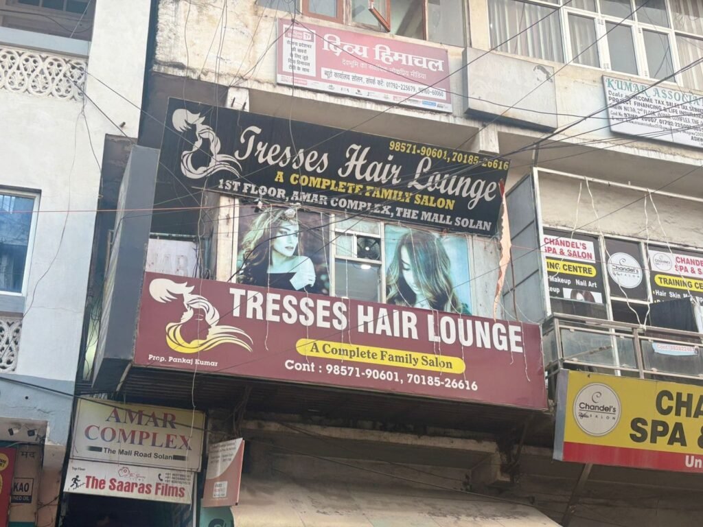 Tresses Hair Lounge – Best Ladies Salon & Academy in Solan