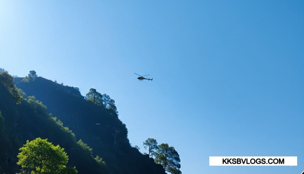 Helicopter faclities In mata Vaishno devi Temple
