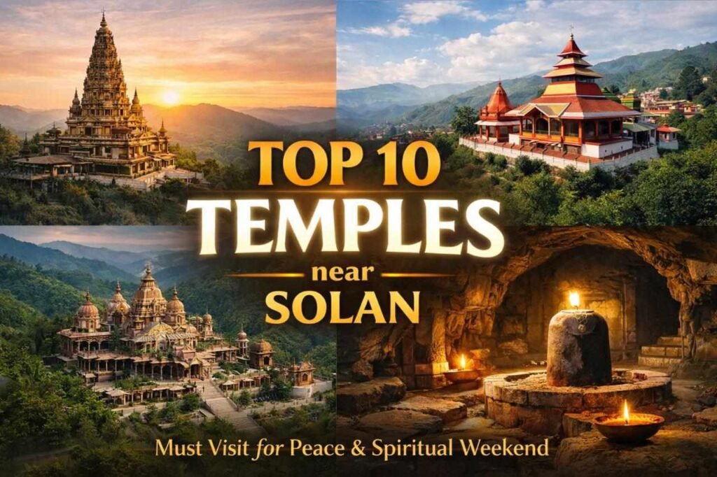 Top 10 Must Visit Temples Near Solan- Hidden Spiritual Temples Near Chandigarh