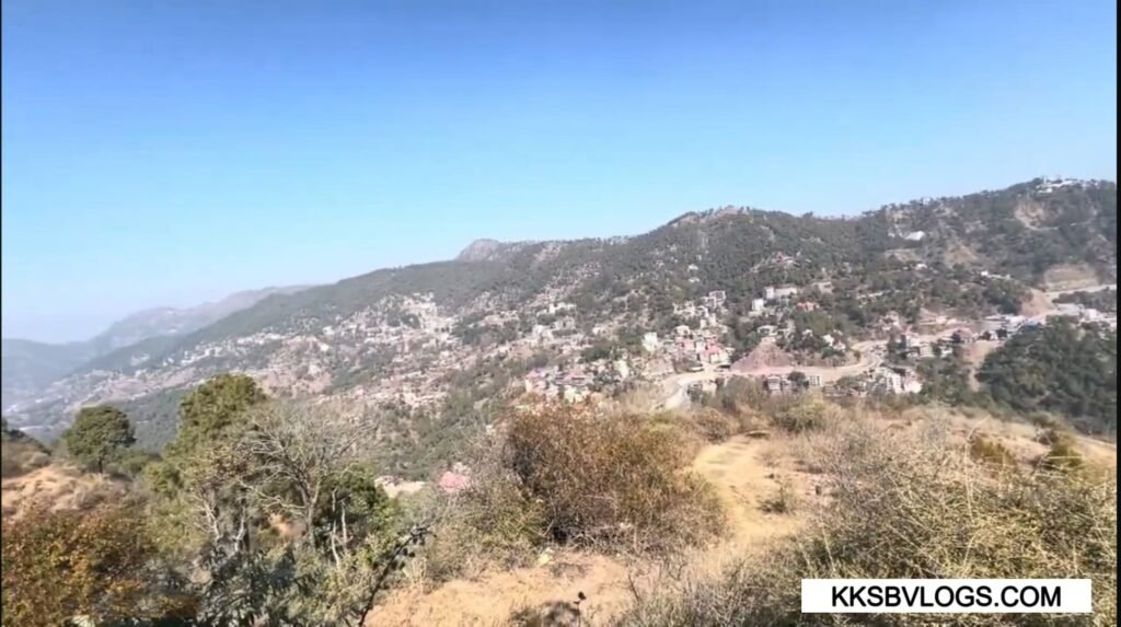 View From Dagshai Town