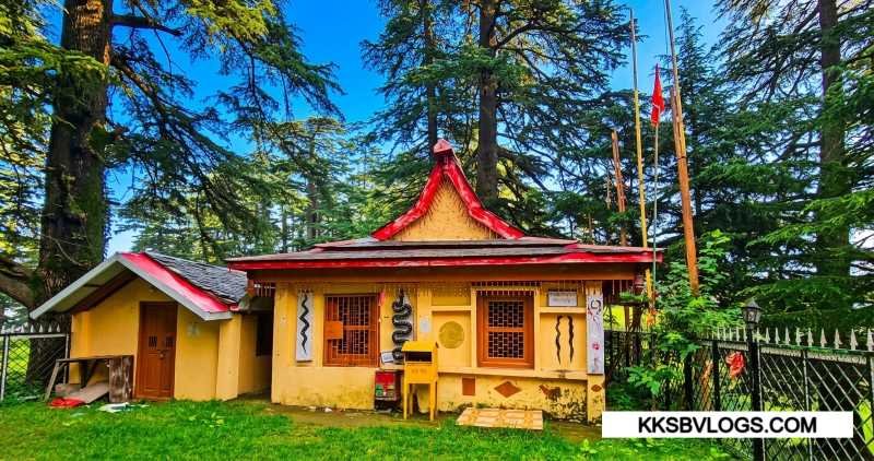 mahunag temple in naldehra golf course Shimla
