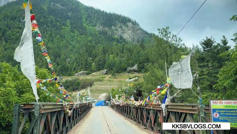 Iorn Bridges In Rakchham Village and kinnaur district