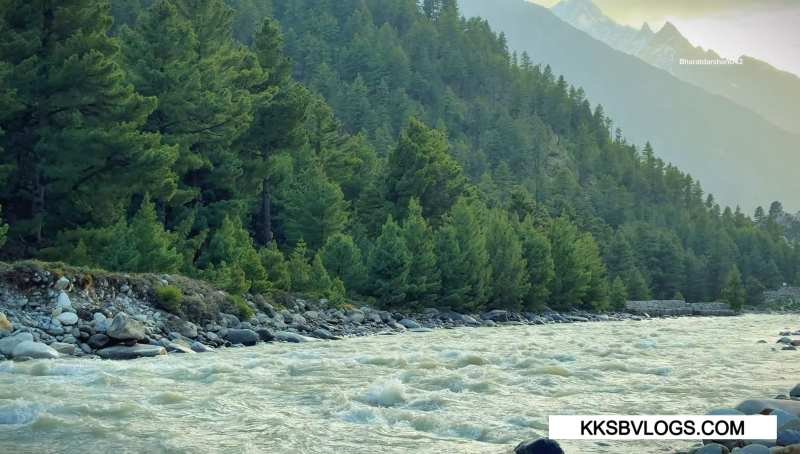 Baspa river In Mansoon photo Images