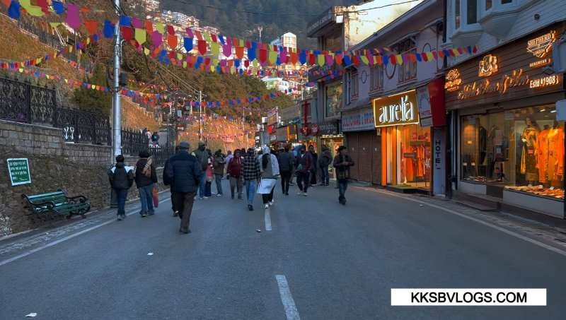 mall road best place to visit in shimla